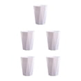 thumbnail image 2 of Justharion Wide Applicaiton Trash Can For Household - 6L Capacity Easy Access Simple White S 5Set, 2 of 6