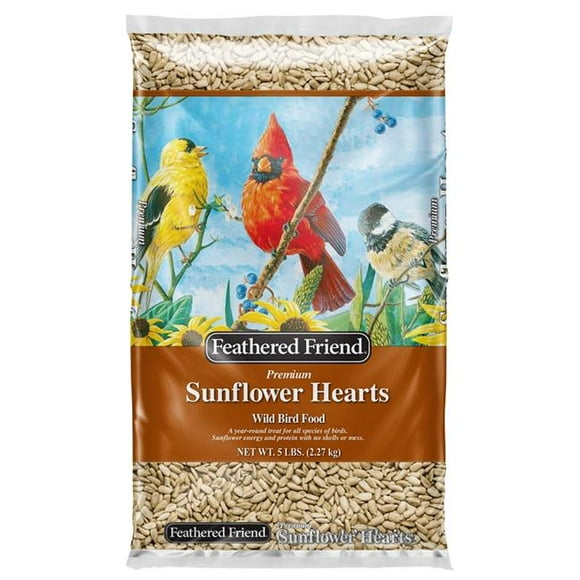 Sunflower Hearts Bird Seed