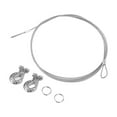 thumbnail image 1 of Crochet de Treuil RC, Crochets de Remorquage Durables RC 2pcs pour SCX10 Or, Argent, 1 of 8