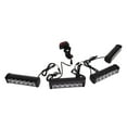 4 in 1 LED Emergency Strobe Light IP67 12V 24V Front Grille Flashing
