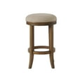 thumbnail image 2 of Alaterre Furniture Natick Backless Counter Height Wood Stool, Brown, 2 of 6