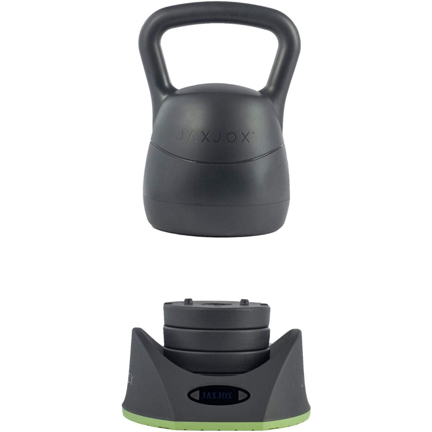 スマート・ケトルベル「JaxJox KettlebellConnect」 JAXJOX Adjustable Kettlebell 12-42lbs with One-Touch