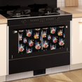 thumbnail image 3 of 2 Pcs Pioneer Flower Floral Print Pattern Kitchen Towels, Funny Microfiber Dish Towel Set, 18" X 26" Tea Towels, 3 of 6