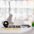 thumbnail image 3 of Handmadetneonsign Neurologist Metal Nameplate, Neurologist Desk Nameplate, Neurologist Desk Name Plate Decor, 3 of 5