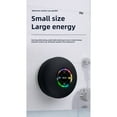 thumbnail image 2 of Mini altavoz Bluetooth impermeable para baño, altavoces inalámbricos para ducha, luz RGB, altavoz con ventosa, color blanco, 2 of 8