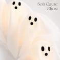 thumbnail image 5 of Clearance Halloween Lit Ghost Wreath, 12” Cute Ghost Wreath with Bow, Halloween Decorations Indoor Outdoor, Spooky Halloween Decor Ghosts Decoration for Front Door Porch Window Wall Party Office Home, 5 of 11