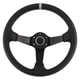thumbnail image 1 of Volante, 350 mm/14 pulgadas para volante estilo SPARCO Reemplazo de volante de carreras Durabilidad extendida, 1 of 9
