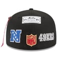 thumbnail image 4 of Men's New Era x Alpha Industries  Black San Francisco 49ers 59FIFTY Fitted Hat, 4 of 5