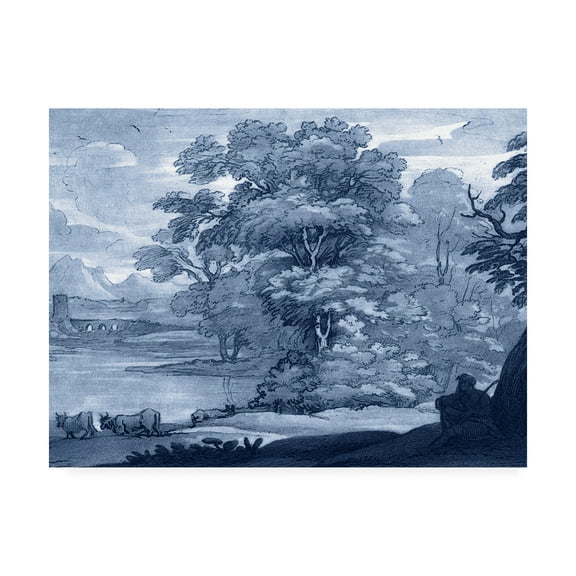 Trademark Fine Art 'UA CH Pastoral Toile II' Canvas Art by Claude Lorrain