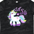 thumbnail image 4 of Inktastic Lil Sis Unicorn- Little Sister Girls Toddler T-Shirt, 4 of 5