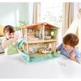 thumbnail image 3 of Hape: Tigers' Jungle House - 34pc Wooden Toy Playset, Animal Figurines & Accessories, 2 Level Doll House, Green Planet Explorers, Kids Ages 3+, 3 of 10