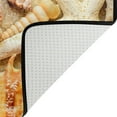 thumbnail image 5 of SKYSONIC 72x48in Summer Sandy Beach Seashell Area Rug, Starfish Coastal Marine Non-Slip Floor Carpet for Indoor Living Dining Room and Bedroom Area, 5 of 7