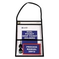 thumbnail image 2 of 2-Pocket Shop Ticket Holder W/strap, Black Stitching, 150-Sheet, 9 X 12, 15/box | Bundle of 5 Boxes, 2 of 5