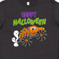thumbnail image 4 of Inktastic Happy Halloween-monster truck with pumpkins, bats, cat,and ghost Youth T-Shirt, 4 of 5