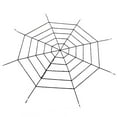 thumbnail image 1 of Baohd Cobweb Super Stretch Animal Web Net Tricky Toy Prop Indoor Outdoor Halloween Decoration, Black, 1.5m, 1 of 7