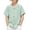 Ice Green, variant on Arshiner Boys Short Sleeve Button Down Shirt Texture Summer Beach Vacation Shirt 9-10 Years