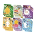 thumbnail image 2 of 24 piezas de pegatinas para hacer una cara, pegatinas de Pascua, pegatinas de fiesta de Pascua para actividades educativas, manualidades, niños, 2 of 7