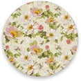 thumbnail image 3 of FREEAMG Beautiful Flowers Coasters for Drinks Set of 4, Absorbent Ceramic Drink Coaster with Cork Base for Wooden Coffee Table, Cool Housewarming Gift for Home Decor, 3 of 6