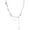StTariene4, variant on Y2k Irregular Necklace Star Pendant Moonlight Stone Fashion Collar Chain Design Spicy Silver accessories for Women