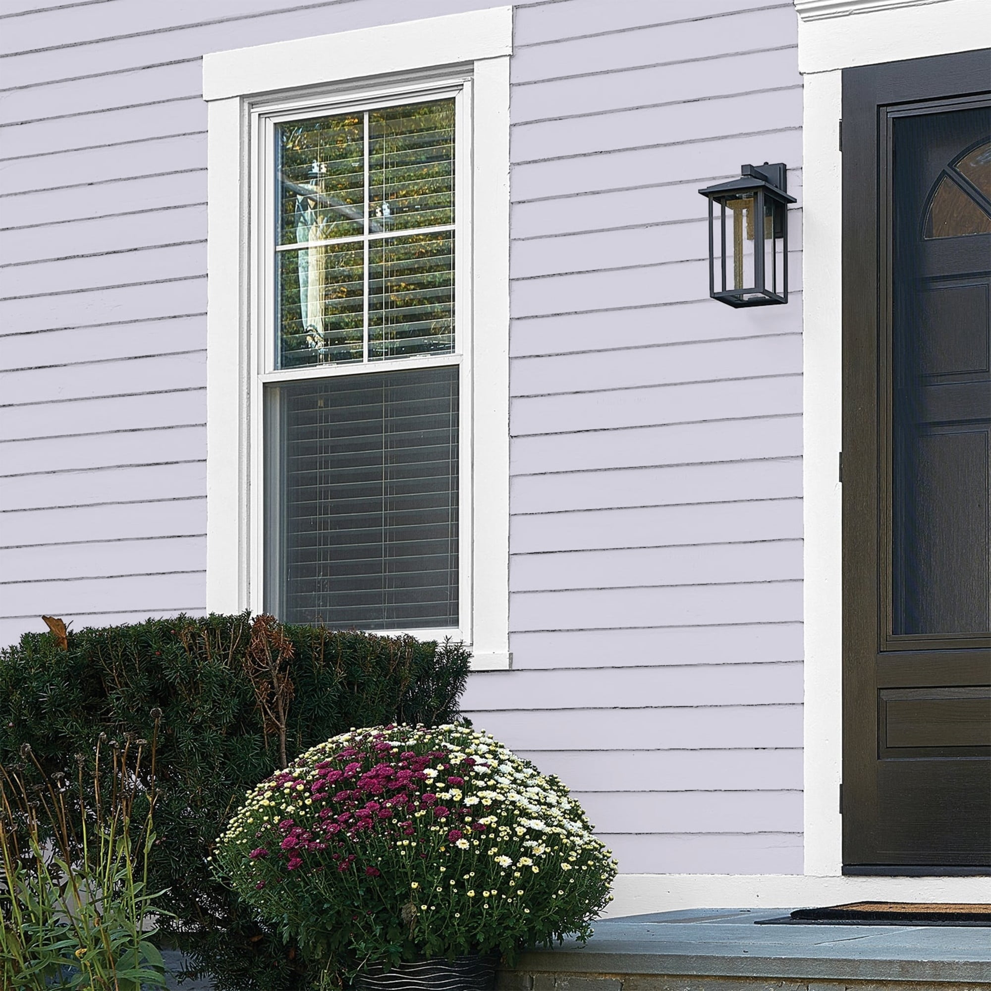 Glidden Fundamentals Lavender Haze / Purple, Flat Exterior Paint, 1 Quart
