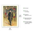 thumbnail image 2 of Harry Kellar - America’s Favorite Magician - Vintage Magic Poster c.1900 - Master Art Print (Unframed) 9in x 12in, 2 of 4