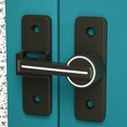 thumbnail image 3 of Puerta La Volteo Patch Barn Luminoso 90 Grados Barro Baño Lock, 3 of 9