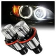 thumbnail image 2 of 2PCS White LED Angel Eye Halo Ring Light Bulbs Lamp Fit For BMW E39 E60 E53 X5, 2 of 11