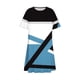 thumbnail image 5 of Vestido de Manga Corta para las Mujeres Casual Impreso Cuello Redondo, Vestido de las Señoras para la Primavera Y el Verano de Uso Diario, 5 of 9