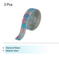 thumbnail image 3 of Unique Bargains 3Roll 1 Yard 8mm Self Adhesive Crystal Rhinestone Ribbon for Crafts Project, Colorful, 3 of 5