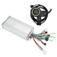 thumbnail image 4 of Kit de conversión de bicicleta eléctrica, 48V 60V 1000W Kit de panel de controlador de bicicleta eléctrica Controlador de scooter eléctrico Kit de acelerador de pulgar Valor inmejorable Jadeshay A, 4 of 8