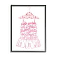 thumbnail image 2 of Stupell Industries Pink Stylish Uplifting Quote Religious Verse Calligraphy Graphic Art Gray Framed Art Print Wall Art, Design by Kamdon Kreations, 2 of 5
