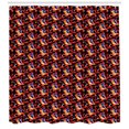 thumbnail image 3 of Ambesonne Geometric Shower Curtain, Futuristic Fractal, 69"Wx84"L, Multicolor, 3 of 3