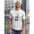thumbnail image 2 of Elk In Gothic Style T-Shirt Men -Image by Shutterstock, Male XX-Large, 2 of 4