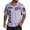 Light Purple-R9, variant on 4th Of July Shirt for Men American Flag Printed Us 250 Year American Shirts Short Sleeve 1776-2026 Button Down Patriotic Tee for Memorial Day Independence Day Holiday Shirts,Purple S