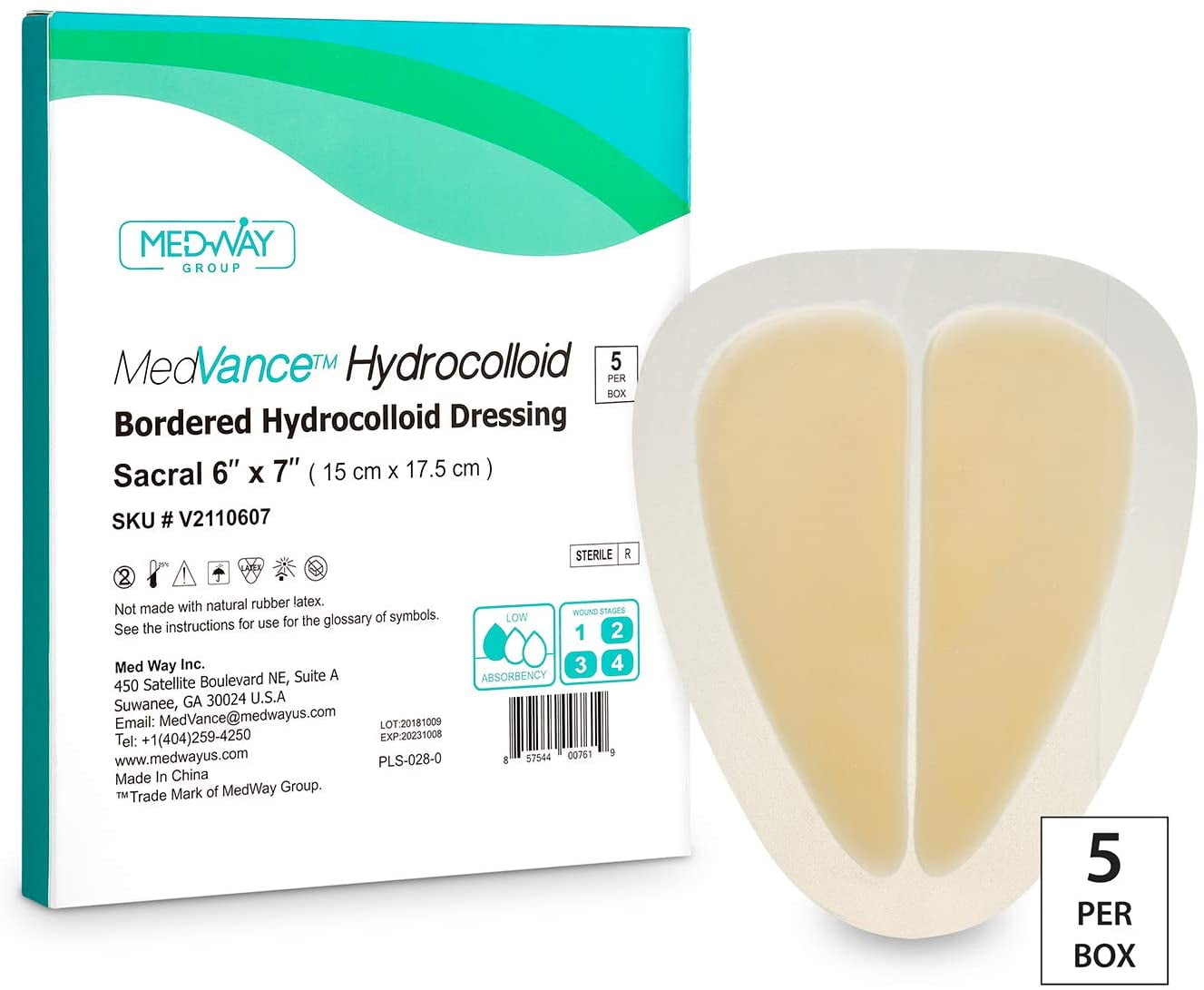 MedVance TM Hydrocolloid ‚ Bordered Hydrocolloid Adhesive Dressing