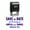 Violet, variant on Printtoo Personalized Black Self Inking Wedding Stamp Custom Save The Date Rubber Stamper -60 x 40 mm