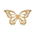 thumbnail image 1 of Crystal Candy Metallic Gold Edible Butterflies - Pack of 22, 1 of 2