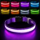 thumbnail image 1 of wonima02 Light up Dog Collar for Night Walking - LED Dog Collar Light Rechargeable Color Changing, Glow in The Dark Dog Collars Waterproof Glowing Dog Collars for Large Small Medium Dogs, Purple S, 1 of 1