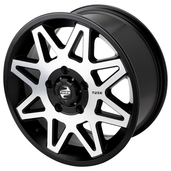 5/114.3 (5/4.5) Tusk Tintic Wheel 15x7 6.0   1.0 Machined/Black for Cfmoto Uforce U10 Xl Pro 2025