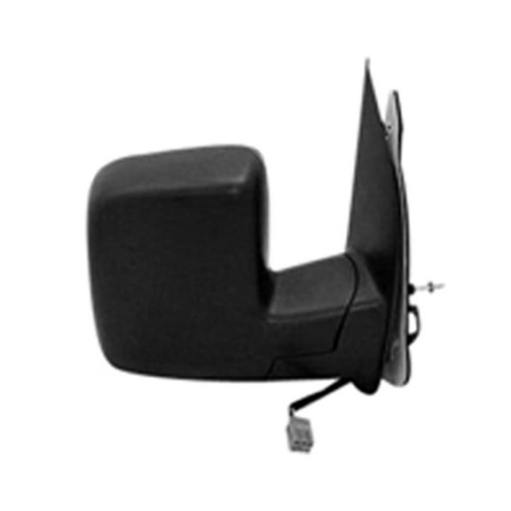 New Aftermarket  Passenger Side Right Non-Puddle Lamp Power Door Mirror Assembly fits 2007-2008 Ford E-150