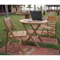 thumbnail image 2 of Windsor 3-Pieces Folding Round Bistro Set, 2 of 2