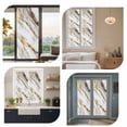 thumbnail image 6 of Abstract Art Window Privacy Film Marble Texture White Gold Crack Stone Minimalism Decorative Glass Window Film UV Blocking Static Cling Non-Adhesive Sticker Covering for Home Door 23.6 x 78.7 inches, 6 of 8