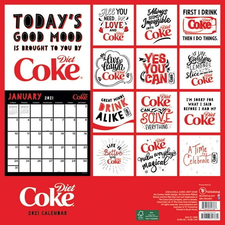 2021 Diet Coke Wall Calendar | Walmart Canada