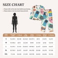 thumbnail image 5 of Uemuo Playing Video Games Pattern Womens Pajama Sets,PJ Set for Women,Pajamas for Women Logo,Long Sleeve Pajama Set for Women,Soft Long Sleeve Top With Pants-Medium, 5 of 9