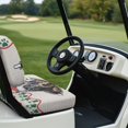 thumbnail image 6 of Pzuqiu 2-Piece Christmas Dachshund Golf Cart Seat Covers - Breathable Washable Protective Set for Golf Cart Accessories, 6 of 10