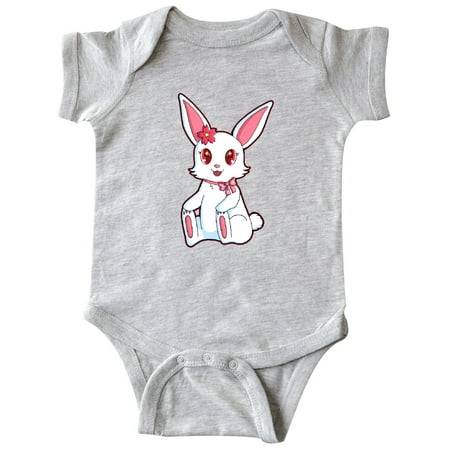

Inktastic Happy Easter Girl Bunny in Pink Gift Baby Girl Bodysuit