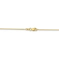 thumbnail image 4 of Leslie's Real 14kt Yellow Gold .8mm Box with Lobster Clasp Chain; 24 inch; Lobster Clasp; for Adults and Teens; for Women and Men, 4 of 5