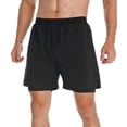 thumbnail image 5 of FEDTOSING Men's 2 in 1 Running Shorts Black Quick Dry Athletic Shorts With Pockets,up to 3XL, 5 of 7