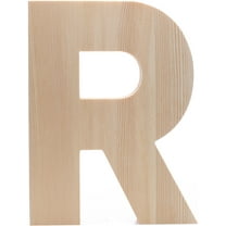 Hampton Art Chunky Wood Letter 8"-R