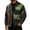 T7-Dark Green, variant on Mens Halloween Print Corduroy Jacket Long Sleeve Button Down Shirt Jackets with Pockets Lapel Collar Coats Vintage Casual Western Fall Winter Clothes,Dark Green 2XL